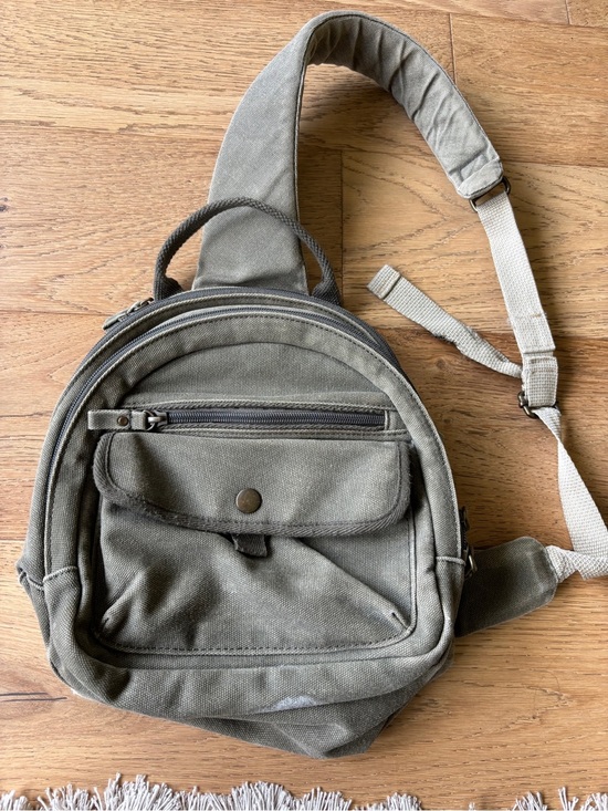 L.L. Bean Handbags - LL bean canvas backpack crossbody